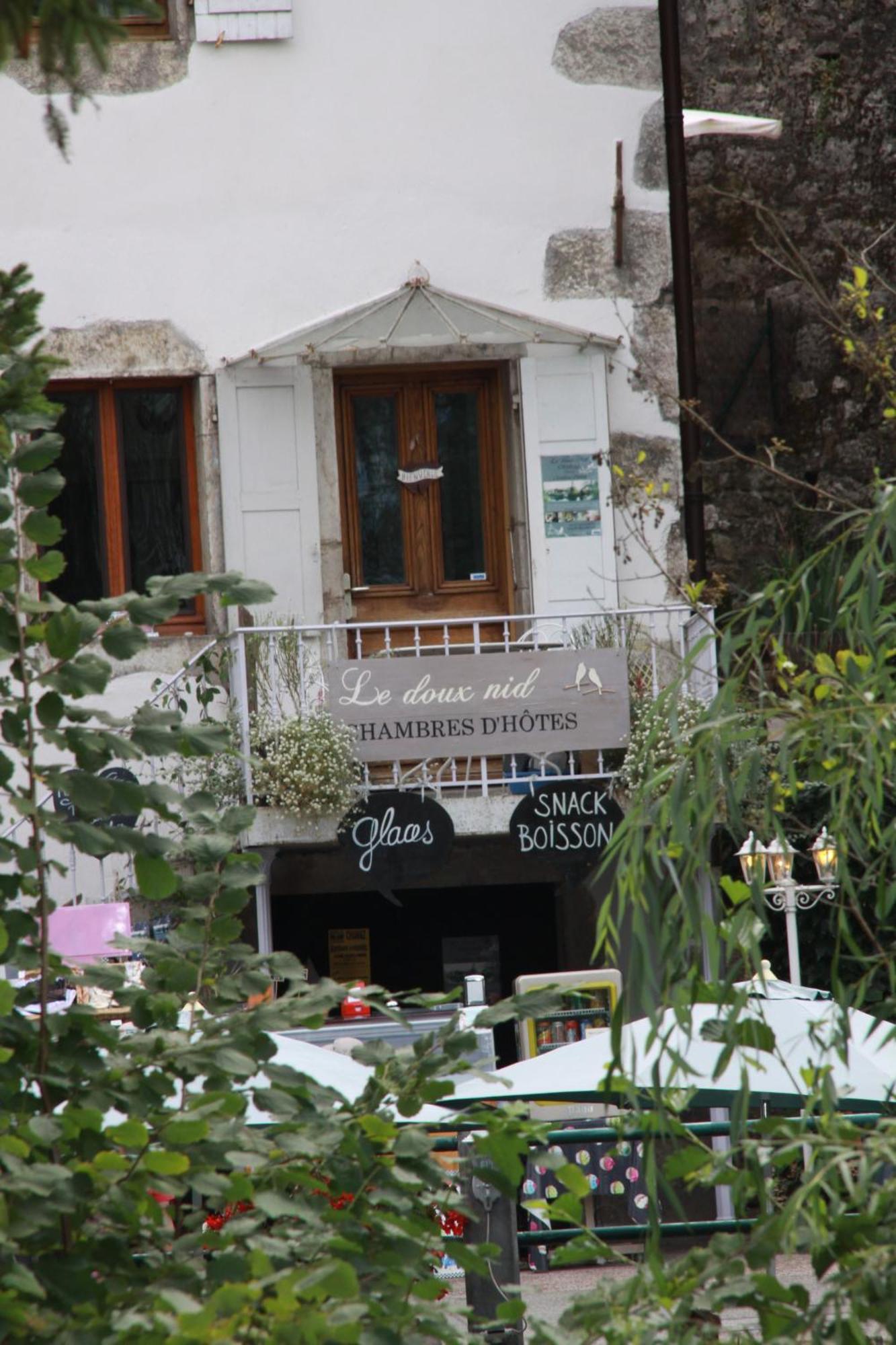 Le Doux Nid Bed & Breakfast Chanaz Exterior foto